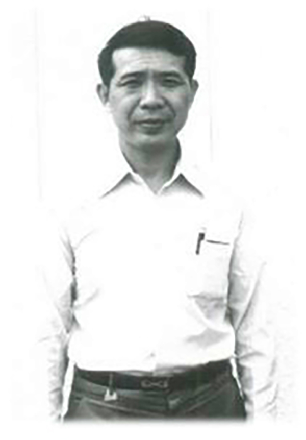 初代社長・上野保さん（創業当時）